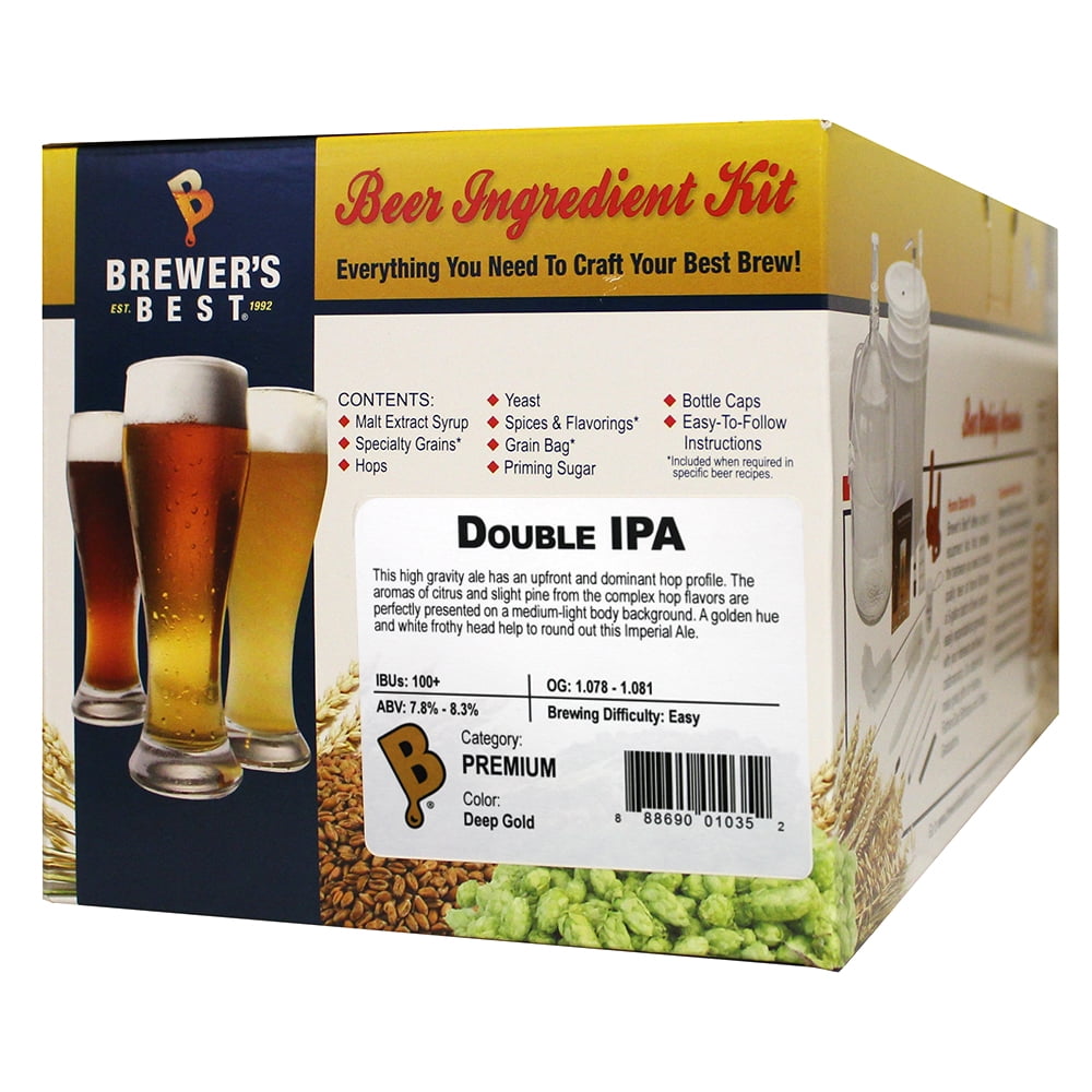 Brewer's Best Double IPA Beer Ingredient Kit