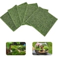 thumbnail image 1 of Artificial Grass Mat,5 Pack Garden Fake Sod Moss,light Green Plastic Lawn Gift, 1 of 5