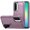 Burgundy-Black, variant on For Samsung Galaxy A27 PEAK 3in1 Toughest Hybrid with Stand Cover Case - Teal/Hot Pink