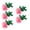 Pink, variant on Oioii 5PCS Carnation Bouquet DIY Art Kits, Mother's Day Artificial Flower Decor Craft Set, Easy to Make Handmade Gift for Mom and Home Decoration, Mother's Day Gift, Mother's Day Ornament, Purple