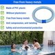 thumbnail image 5 of Juego de mangueras para piscina BRILLAR con cierre giratorio color azul 40 mm de diámetro 1 m de longitud para limpiafondos hidráulicos Zodiac MX6 MX8, 5 of 5