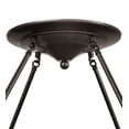 thumbnail image 2 of Meyda Tiffany 188137 Arts And Crafts 4 Light 20" Wide Semi-Flush Drum Ceiling Fixture -, 2 of 7