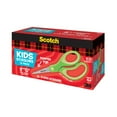 thumbnail image 4 of Scotch Soft Touch Kids Scissors, 5", Pointed Tip, Green, 12 Count, 4 of 9