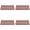 4PC, variant on Glow in The Dark Stair Treads Non Rug Safety Carpet Indoor Outdoor Skid Resistant Runner for Steps Kids Elders Pets Entrance Living Room Washable
