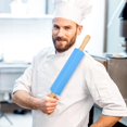thumbnail image 4 of 12 Inch Silicone Rolling Pin for Kids Non-Stick Surface Wooden Handle \u2026, 4 of 7