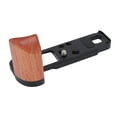 thumbnail image 1 of Wooden L Shape Grip Fit for Fuji X100VI, Quick Disassembly Robust Aesthetic Camera Wooden Handle Grip Precise Fit  for Photography Device, 1 of 7
