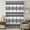 Black, Charcoal, Silver, White, variant on Blush Pink Boho Southwestern Sheer Curtains 108" Extra Long for Living Room, Vintage Ethnic Tribes Zigzag Tile Light Filtering Privacy Drapes, Semi Sheer Window Treatment for Floor to Ceiling Window