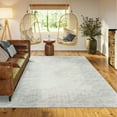 thumbnail image 4 of Addison Rugs Indoor/Outdoor Rylee Modern Bordered Washable Rug 9' x 12' - Gray, 4 of 5
