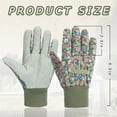 thumbnail image 3 of Kaireo Gardening Gloves Clearance Pvc Bead Garden Gardening Gloves Garden Flower Protective Gloves, 1 Pair of Gloves, 3 of 9