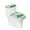 Clover Truck Pattern, variant on HELLHERO Toilet Seat Protector & Toilet Lid Cover and Toilet Tank Lid Cover with Soft Elastic Fabric for Easy Care, Stretch Fit Beer Clover