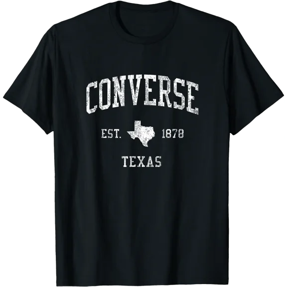 Converse Tx J01 Athletic Sports T-Shirt , Vintage T-Shirt