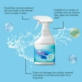 thumbnail image 6 of Meggemo Shower Room Cleaner Powerful Remove Water Scale Mold Mildew Stain Dirt Fresh Scent For Shower Room Tile Wall Glass Keep Shower Room Clean Fresh Daily, 6 of 8