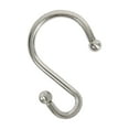 thumbnail image 5 of Better Homes & Gardens S Shaped Rustproof Shower Curtain Hooks Brushed Nickel , Set of 12, 5 of 5