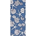 thumbnail image 1 of Homefires PPS-GC001J 26 x 60 in. Serenity At Sea Indoor Outdoor Area Rug, Blue, 1 of 1