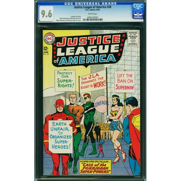 Justice League of America #28 - CGC 9.6 Comic Book
