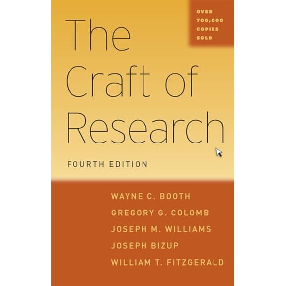 Pre-Owned The Craft of Research (Paperback) 022623973X 9780226239736