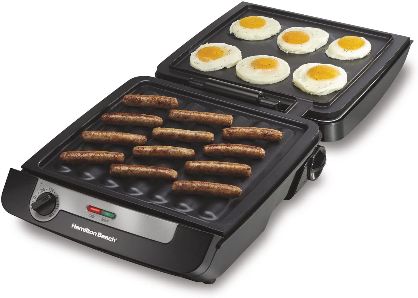 Hamilton Beach 3-in-1 Electric Indoor Grill + Griddle Review - Best Electric  Grill on The Market 