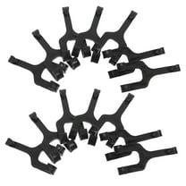 TABLZONE 30Pcs Gardening Melon Support Brackets Black Heavy Duty PP Plant Hangers Easy Install for Garden Plants