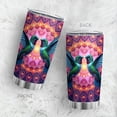 thumbnail image 1 of Taza de café Tumbler Oasisdream de 600 ml con estampado de colibríes, 1 of 6