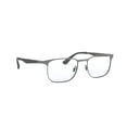 thumbnail image 6 of Ray-Ban eyeglasses RX6363  (2553) brushed gunmetal on gunmetal with demo lenses, 54mm, 6 of 6