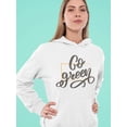 thumbnail image 2 of Go Green Help The Earth Hoodie Women -Image by Shutterstock, Female Small, 2 of 4