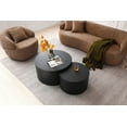 thumbnail image 5 of 360° Swivel Barrel Chair, Teddy Fleece Single Sofa, Modern Cloud Couch with Curve Armrest and 1 Pillow, Oversized Lounge Chair with Thickened Seat for Living Room, Brown, 5 of 9