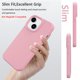 thumbnail image 3 of Funda de silicona rosa para iPhone 13/14 EUMADOVE, 3 of 9