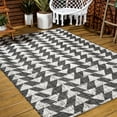 thumbnail image 4 of JONATHAN Y JONATHAN  Y Marokko Modern Tribal Geometric Indoor/Outdoor Area Rug 5 X 8 - Black/Ivory, 4 of 5