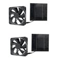 thumbnail image 1 of uds 20W 6 pulgadas Kit Solar Extractor de aire Mini ventilador Panel Solar ventilador accionado para perro pollo Hous, 1 of 5