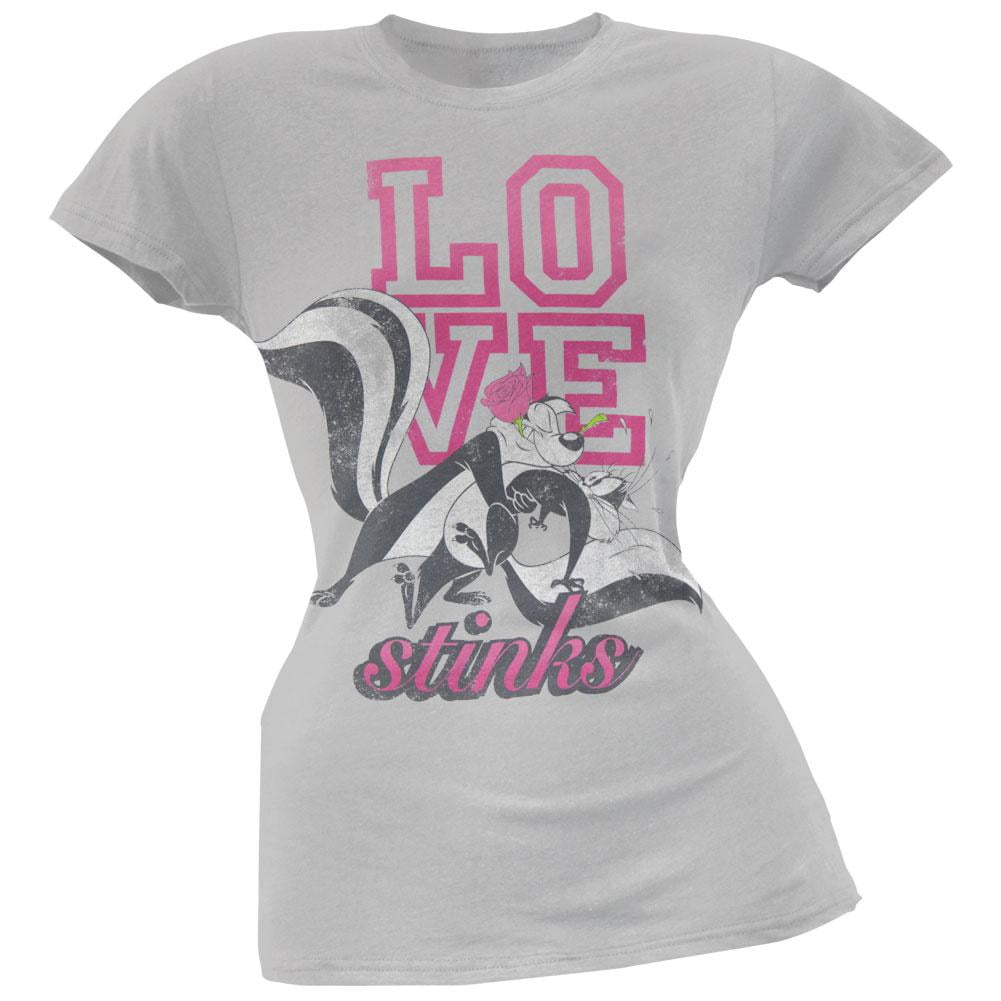 Pepe La Pew Love Juniors T-Shirt Looney Tunes