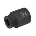 thumbnail image 1 of Socket de impacto profundo Uxcell de 3/4" de 40 mm 6 puntos de acero de molibdeno cromo negro, 1 of 5