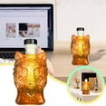 thumbnail image 1 of Botella de Whisky con Forma de Cabeza de Lobo de 330 Ml, de Vidrio de Borosilicato de Alta Calidad | Botella con Forma Elegante para Vino | Diseño Imponente de Cabeza de Lobo | Artesanía de Alta Gama, 1 of 7