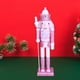 thumbnail image 3 of Del Cascanueces de 30cm la regala de de La Decoración de Navidad Rosado Yotijar Soldado Cascanueces, 3 of 10