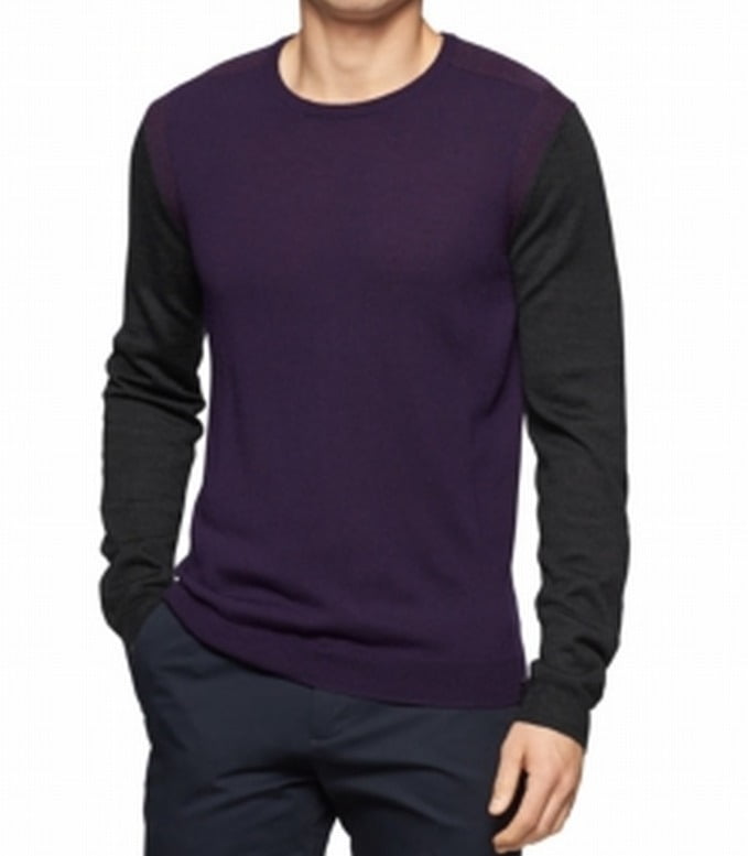 purple sweater mens