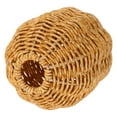 thumbnail image 2 of RENACLIPY Woven Plastic Vase with Simple Design Khaki Color for Flower Arrangement and Decoration, 2 of 5