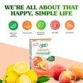 thumbnail image 5 of (3 pack) (10 Packets) True Lemon Peach Lemonade Stevia Sweetened, On-The-Go, Caffeine Free Powdered Drink Mix, 5 of 12