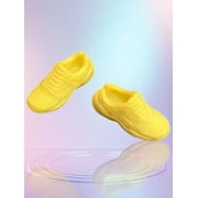 Lol Surprise doll OMG Bartz Doll Shoes Yellow Sneakers for Small Flat Feet Doll Fashion Cute