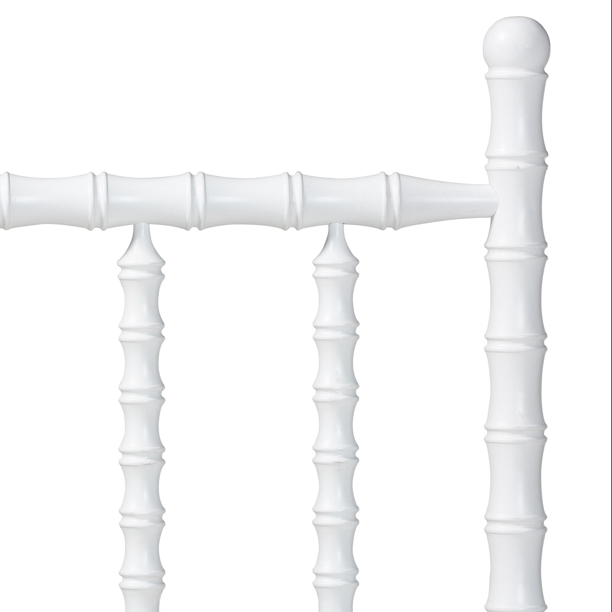 Baxton Studio Edaline Traditional Headboard, Queen, White