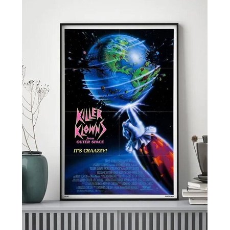 POSTER Killer Klowns from Outer Space (1988)--Movie Poster, Art Prints,Home Decor-8x12-UNFRAMED
