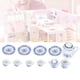thumbnail image 4 of Kit de casa de muñecas en miniatura de té juego de té juego de té de la tarde para niños ANGGREK  Otros, 4 of 7