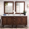 thumbnail image 2 of James Martin Vanities E444-V72-GW-1WZ Addison 72" Double Basin Wood Vanity Set - White, 2 of 3