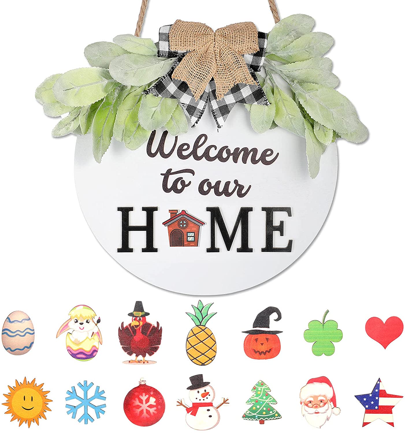 Interchangeable Welcome To Our Home Sign Seasonal Welcome Wreaths Sign   D89afada 3ecf 4571 92c7 Edd12064c6f4.fc48d126f41d48eef397c51760e92ab4 