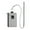 Gray #0, variant on Multifunctional Card Key Chain Brush | Mini Wallet with Neck Lanyard | Outdoor Travel Card Holder | 7.8x12 cm Slim Design | Blue, Gray, Green Options