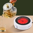thumbnail image 4 of Electric Mini Stove Portable Hot Plate 800W 110V Electric Stove for Boiling Water Tea Coffee, 4 of 12
