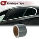 thumbnail image 3 of Cinta de Franjas 70 mm 10m Franjas para Coche, Decal de Franjas para Coche, Motocicleta y Barco, Stickers DIY de Franjas Brillantes Grises 1 Pcs, 3 of 7