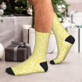 thumbnail image 7 of Rocae Daisies Flowers for Adult Socks Casual Athletic Stretchy Loose Socks for Women Men Non-Slip Middle Tube Socks, 7 of 7