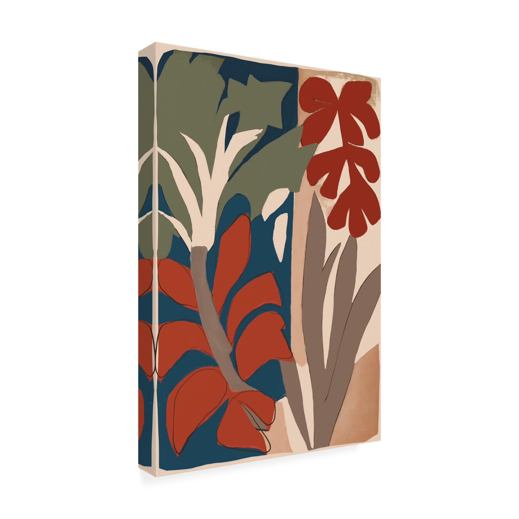 Trademark Fine Art Treechild Botanical Impression No 1 Canvas Wall Art