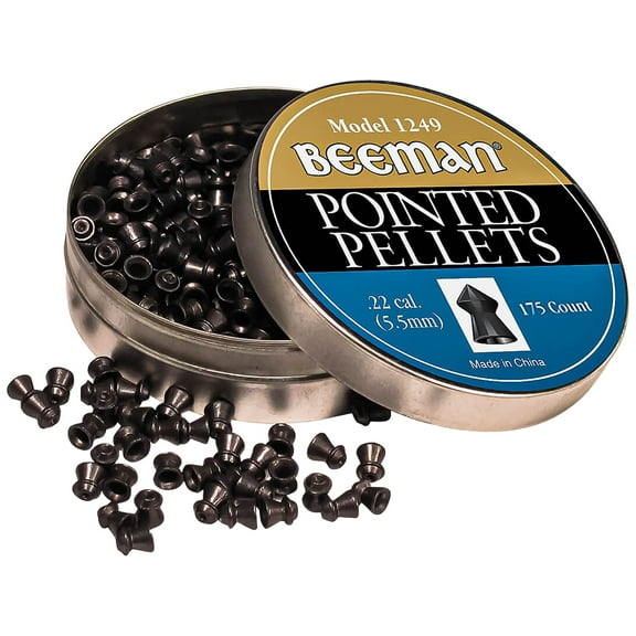 Beeman Pointed Air Gun Pellets 22 Caliber 15.1 Grain 175PK