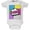 White, variant on Halloween Pop Art Costume Soft Baby One Piece Raspberry 3 Month