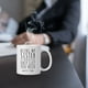 thumbnail image 5 of Taza de cerámica para café, diseño de hermana, hecha a mano, regalo único, tamaño portátil, cerámica, para el hogar y la cocina., 5 of 9